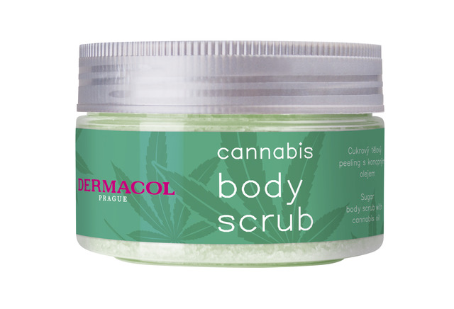 Cannabis body scrub 200 g